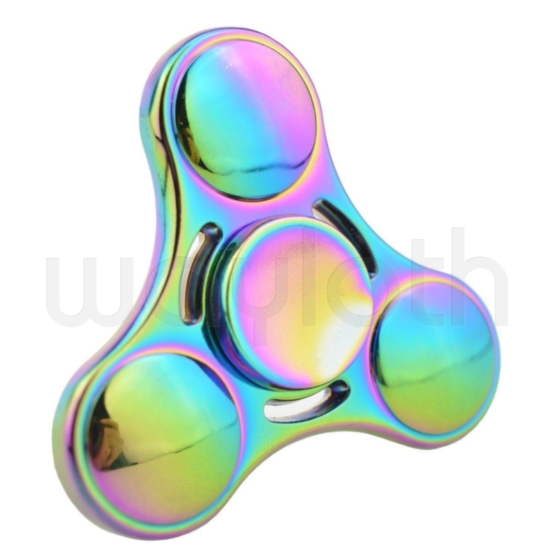 Finger Spinner Rainbow metall